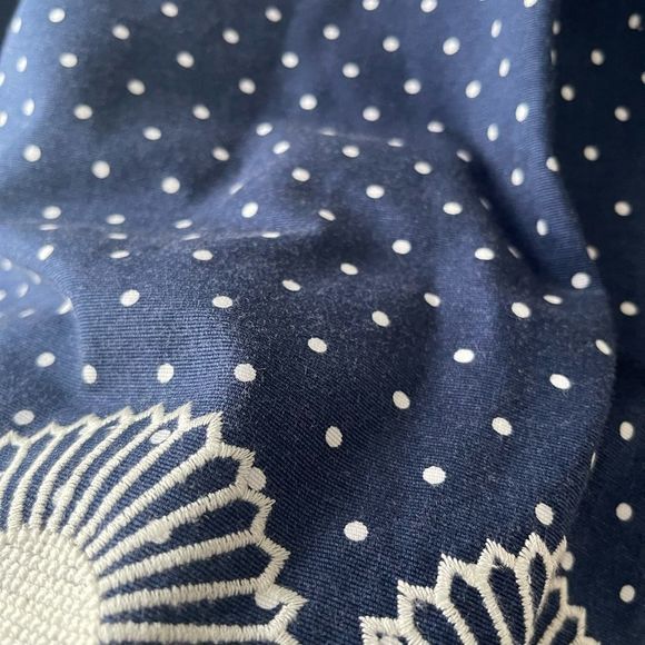 Boden Blue and White A-Line Skirt - Picture 7 of 14